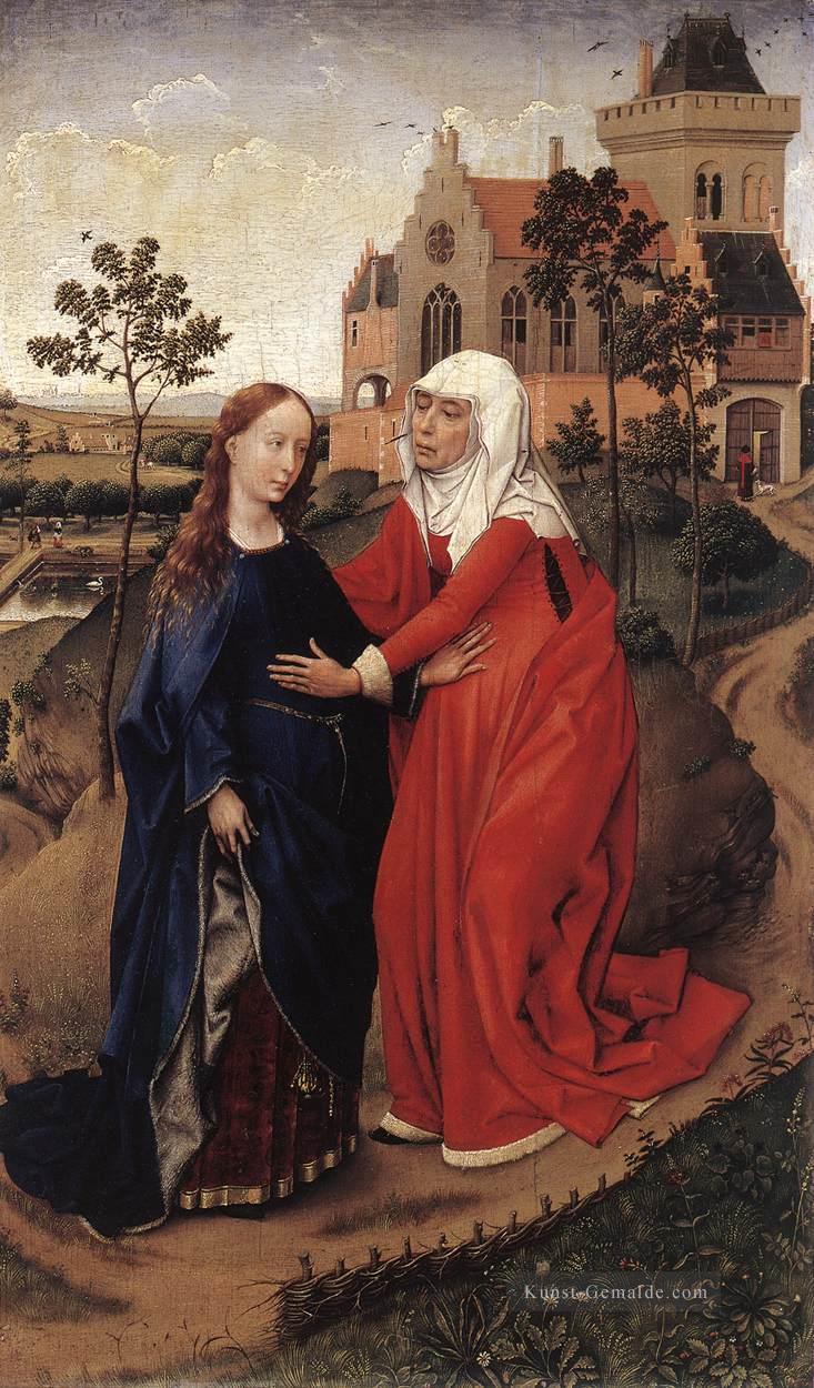 Visitation Niederländische Maler Rogier van der Weyden Ölgemälde